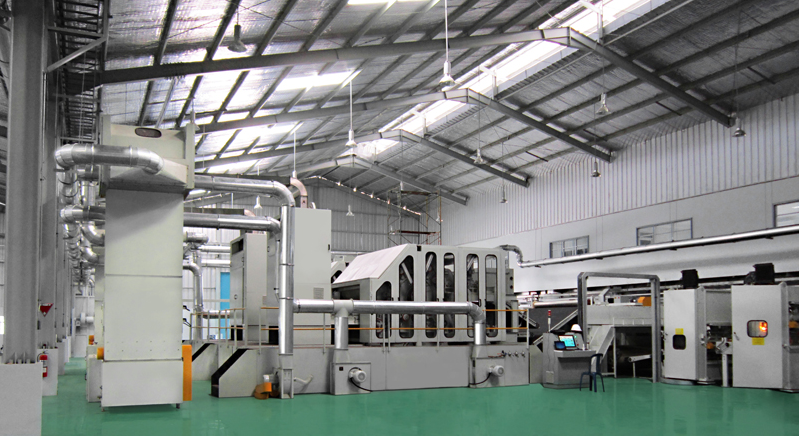 Glass Fiber Heat Insulation Production Line1